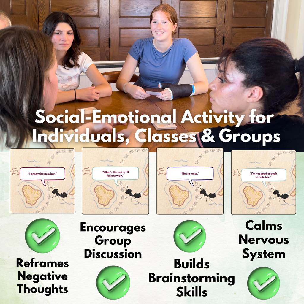 Redirect for Teens: Challenge Automated Negative Thoughts (ANTs) with Positive Thinking