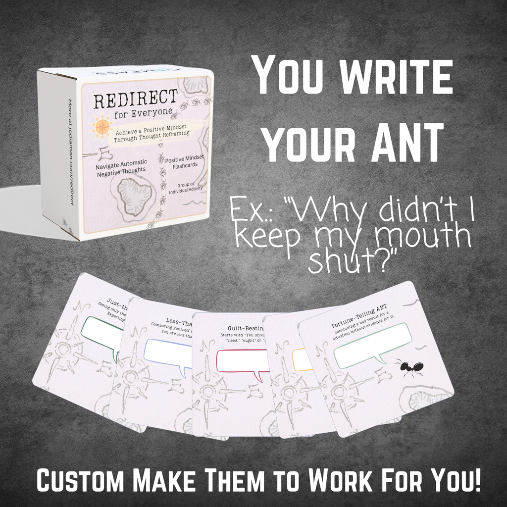 Redirect for Everyone: Rewrite Automatic Negative Thoughts (ANTS) Card Activity