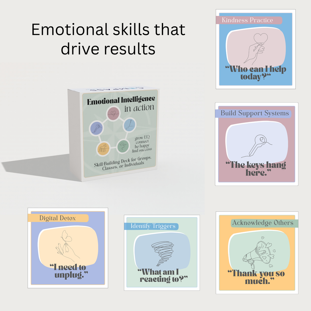 Emotional Intelligence in Action Deck for Self-Awareness, Stress Management & Communication