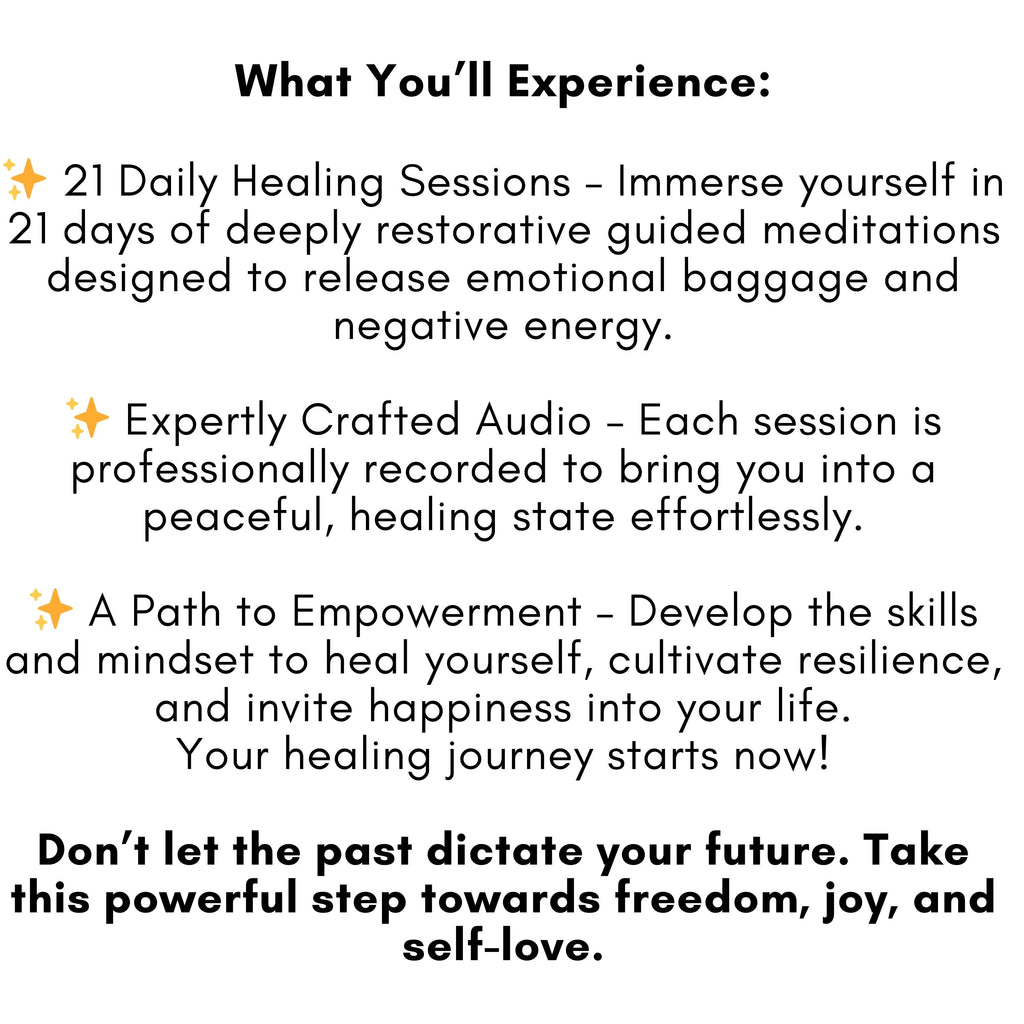 LIVING Free 21 Guided Meditation To Help You Become Your Own Healer