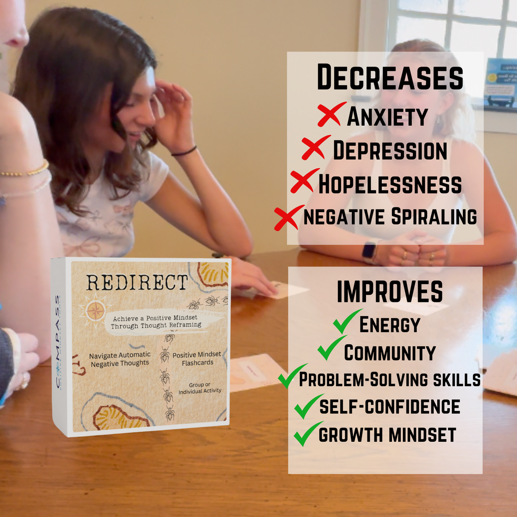 Redirect for Teens: Challenge Automated Negative Thoughts (ANTs) with Positive Thinking