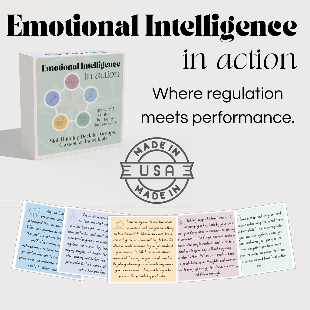 Emotional Intelligence in Action Deck for Self-Awareness, Stress Management & Communication