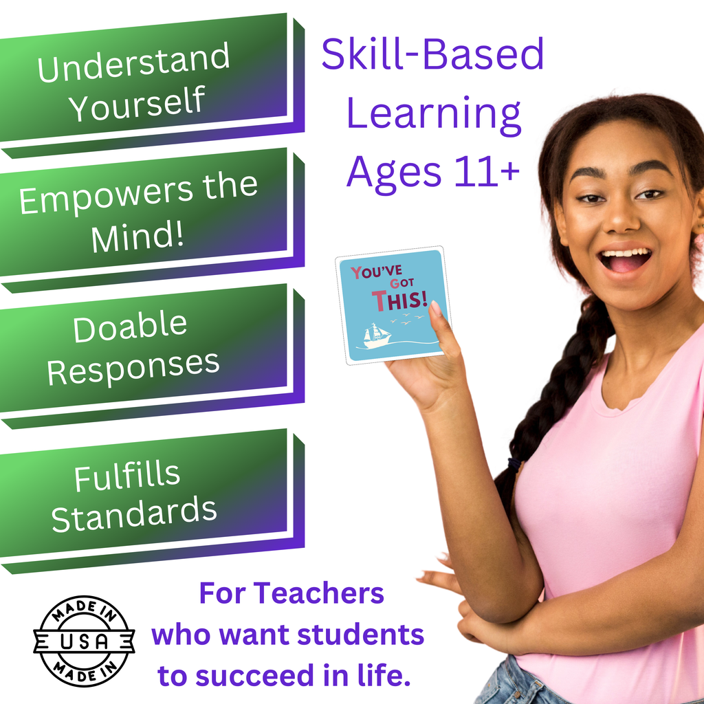 60 Calming Coping Skills Card Deck Therapeutic Tools for Anxiety, Anger, Depression