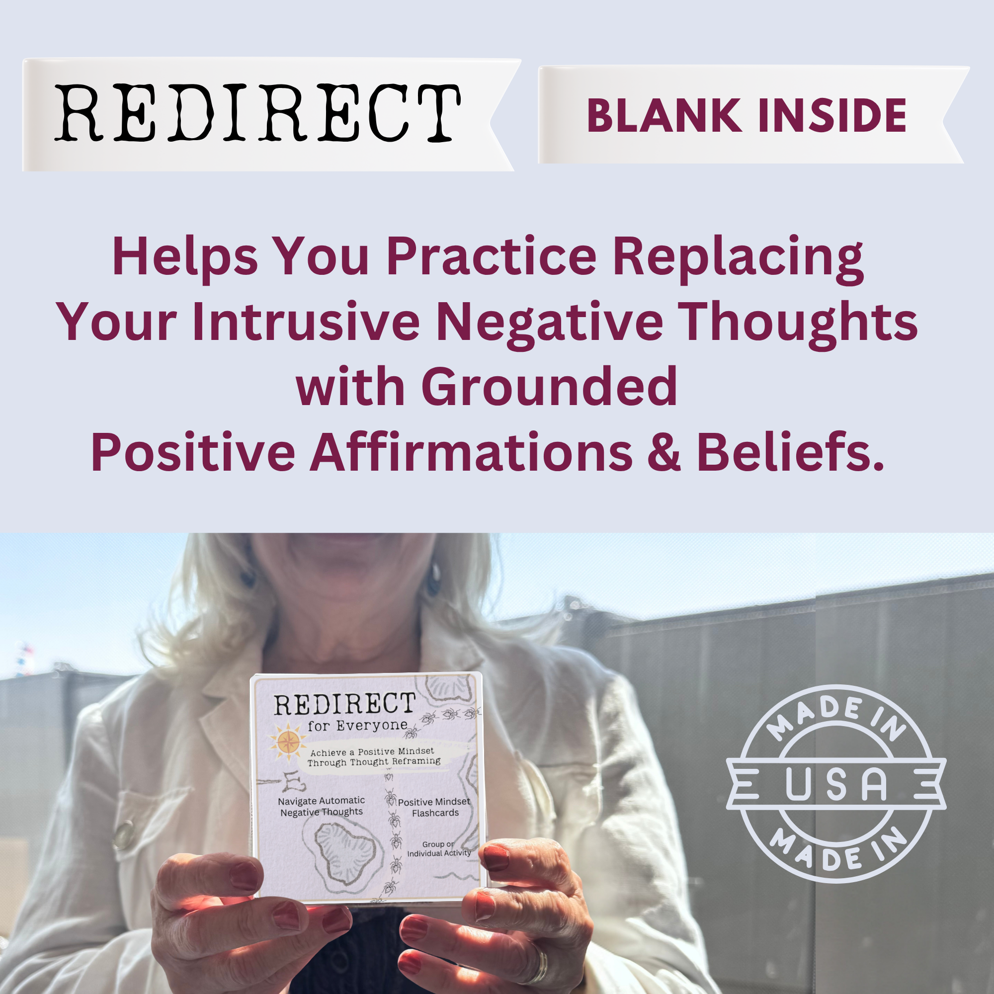 Redirect for Everyone: Rewrite Automatic Negative Thoughts (ANTS) Card Activity