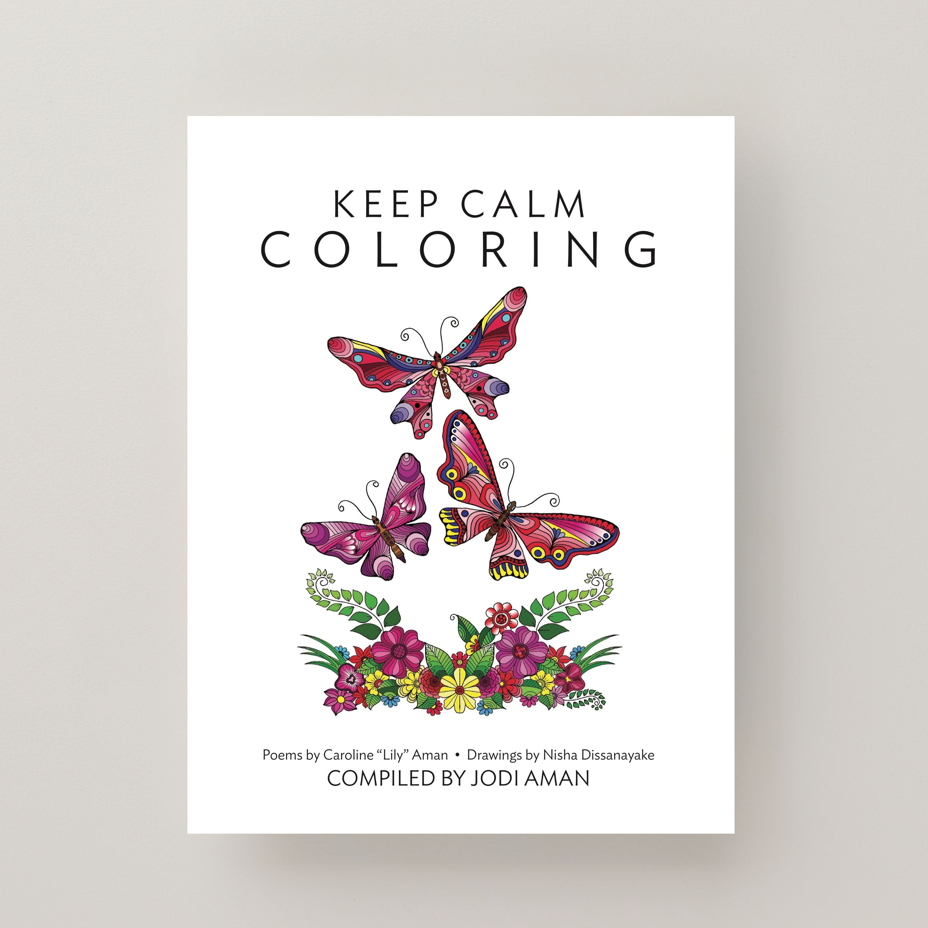 Keep Calm Coloring - Inspire Self-Love - Paperback Coloring Book