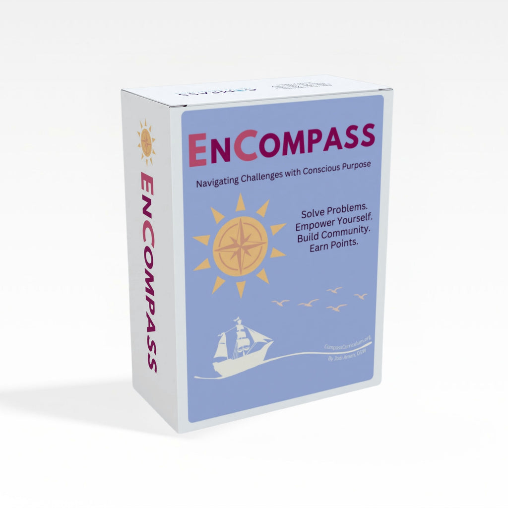 EnCompass Coping Skills Card Game: Improve Problem-Solving and Decision Making