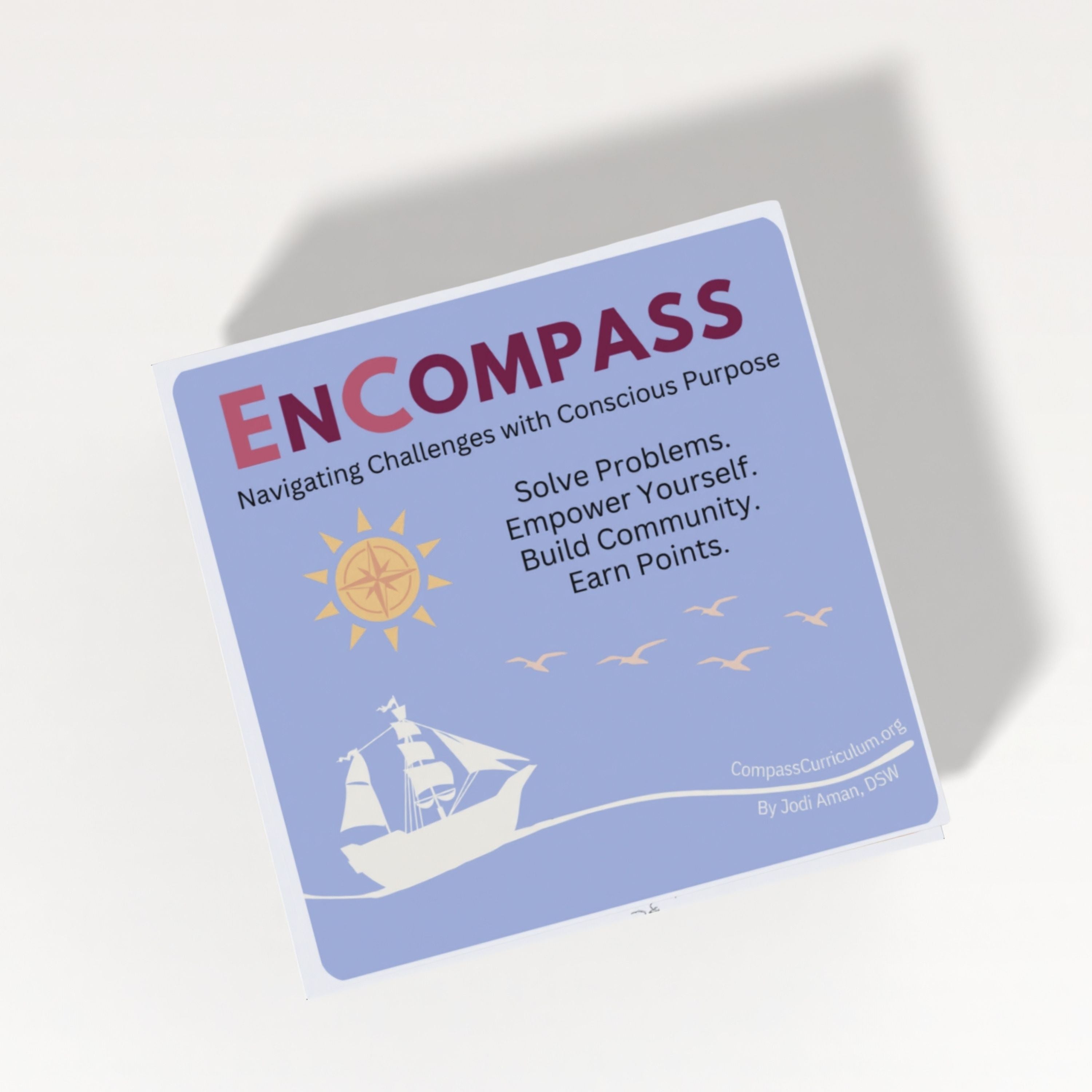 EnCompass Coping Skills Card Game: Improve Problem-Solving and Decision Making